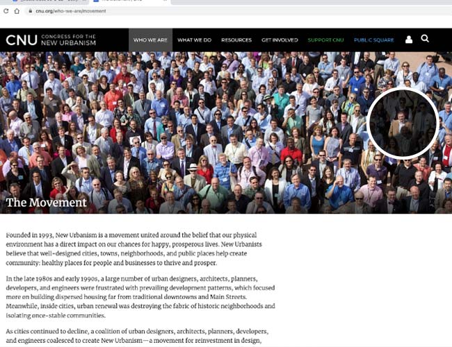 Membro: Congress For The New Urbanism – CNU
